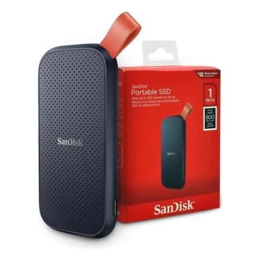 Imagem de Ssd Externo Portátil 1tb Interface Usb 3.2 Sandisk Velocidade De Leitu