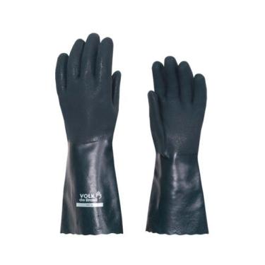Imagem de Luva de proteção epi segurança pvc 36cm Volk - Volk 