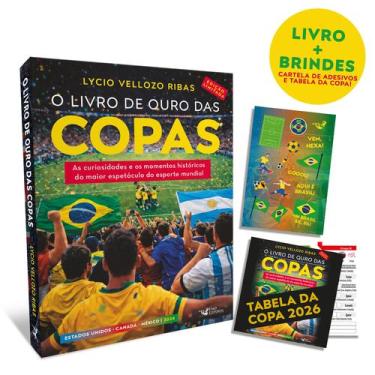 Imagem de Livro - O livro de ouro das copas 2026  Edição Limitada