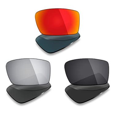 Imagem de 3 pares de lentes polarizadas de substituição Mryok para óculos de sol Oakley X Squared – Opções
