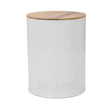 Imagem de Haus Concept - Pote Redondo para Biscoitos Canister 13,9X17,5cm - Branco