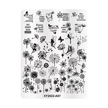 Imagem de Modelo De Transferência De Impressão De Estampagem De Unhas Art Ferramenta De Carimbo De Carimbo De Unha Padrão Para Manicure Home Home Halloween Natal