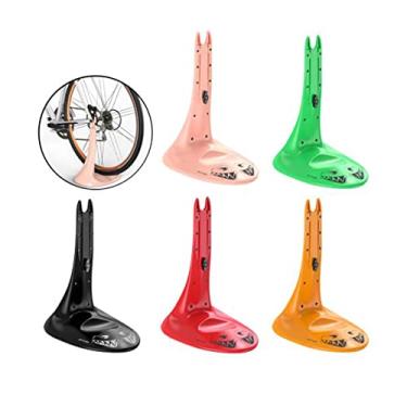 Imagem de Suporte de bicicleta tipo piso de bicicleta suporte de montagem em cubo ajustável em altura para mountain bike MTB