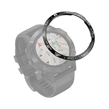 Imagem de Moldura Aro Bisel compativel com Relogio Fenix 6X Pro Solar e Fenix 6X Pro Sapphire - Marca LTIMPORTS (Preto)