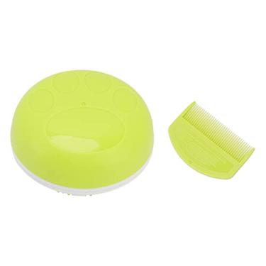 Imagem de Escova de banho para animais de estimação Comfort Grip Escova de chuveiro para cães pequenos com pente de cobaia para gatos