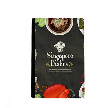 Imagem de Cingapura Famosos Deliciosos Pratos Porta-passaporte Notecase Burse Capa carteira porta-cartões
