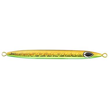 Imagem de Naroote Iscas de pesca iscas duras, equipamento de pesca reutilizável robalo crankbait tackle placa de ferro wobbler iscas de pesca acessórios de pesca para pesca ao ar livre água doce (dourado)