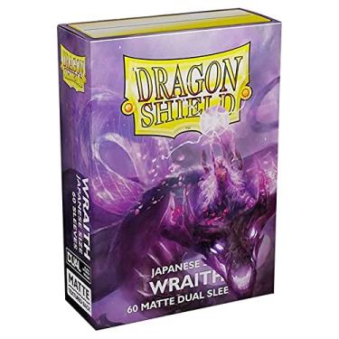 Imagem de 2 Packs Dragon Shield Dual Matte Mini Japanese Wraith 60 ct Card Sleeves Value Bundle!