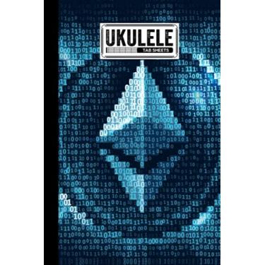 Imagem de Ukulele Tab Sheets: Premium ethereum Cover | Ukulele Chord Diagrams / Blank Ukulele Tablature Notebook | 120 Pages | Size 6"x9" by Daniel Lloyd