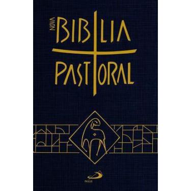 Imagem de Nova Bíblia Sagrada Catolica Pastoral Média Capa Cristal Paulus -