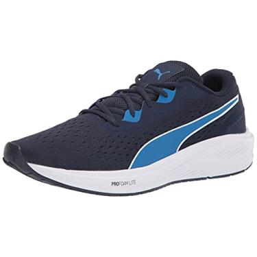 Imagem de PUMA Tênis de corrida masculino aviador, Pavão - futuro azul, 11