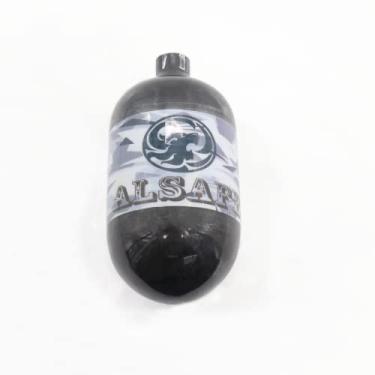 Imagem de Tanque de fibra de carbono HPA - Cilindro de gás de fibra de carbono 48Ci/0,8L 4500psi, caça de paintball para arma de rifle de ar PCP Daystate e Rosca FX M18 * 1,5
