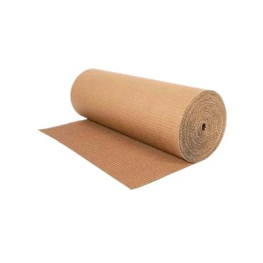 Imagem de Bobina Papelão Ondulado 0,60x20m Embalagem Reforma Casa