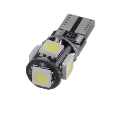 Imagem de OUNONA 10 Unidades 5 lâmpada LED para carro led embutir luminária recarregável abajur leitura luminária carregador lâmpada elétrica lâmpada LED t10 lâmpadas LED de carro conduziu interior