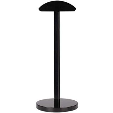 Imagem de GRFIT Suporte de fone de ouvido de acrílico, simples, criativo, suporte de fone de ouvido de metal, suporte para fone de ouvido