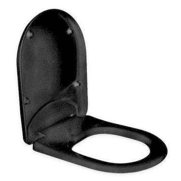 Imagem de Assento Sanitário em Resina Termofixa para Louça Luna Tupan Preto