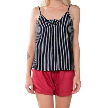 Imagem de Camiseta Regata Hering Feminina Em Alças Finas Estampada-Feminino