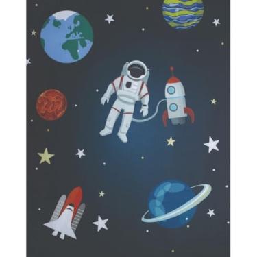 Imagem de Tapete Infantil Atividade Bebê Astronauta Termico 100x120cm