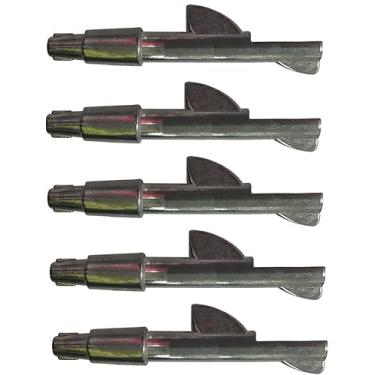 Imagem de Derramamentos de seiva de bordo sem gancho. Pacote com 5. Torneiras de xarope de bordo de alumínio fundido, para orifício de torneira de 5/40.6 cm.