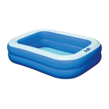 Imagem de Piscina Inflável 100 Litros Retangular Pvc 120 X 93 Cm VG+ - VG Plus
