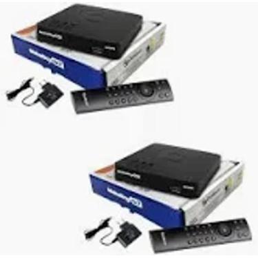 Imagem de Receptor digital century midia box b7 kit com 02 aparelhos