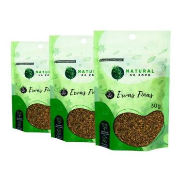Imagem de Tempero Ervas Finas Alta Qualidade Sabor Autentico Premium Kit 3 Pouch