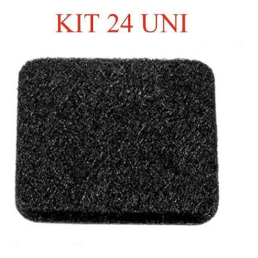 Imagem de KIT COM 24 Protetores Feltro Adesivo Pés Móveis 40x40mm - MAXIMO