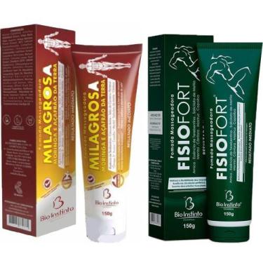 Imagem de Kit 5 Pomada Milagrosa 150G + 5 Pomada Fisio Fort 150G - Bio Instinto,