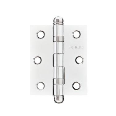 Imagem de Dobradiça SM Inox Polido com Raio 3025 Pado