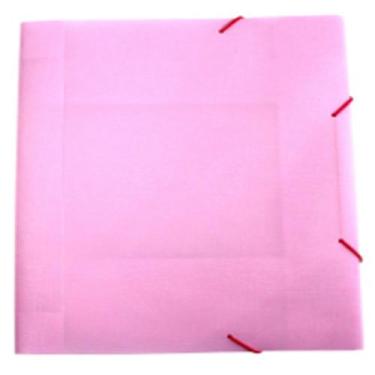 Imagem de Pasta aba elastico of 4cm linho serena rosa pastel 0249. Wp. 0050 - DE