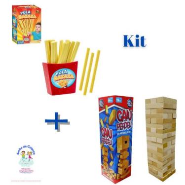 Imagem de Kit Jogo Pula Batata + Jogo Caiu Perdeu - Art Brink