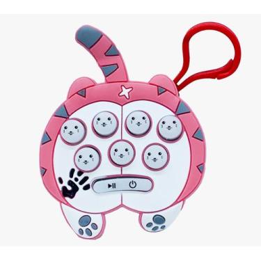 Imagem de Pop It Tigrete Eletrônico 2 em 1 O Jogo Divertido e Chaveiro - Royal T