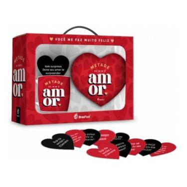 Imagem de Kit Presente Dia Dos Namorados Almofada + Caneca Amor Love  - brasfoot