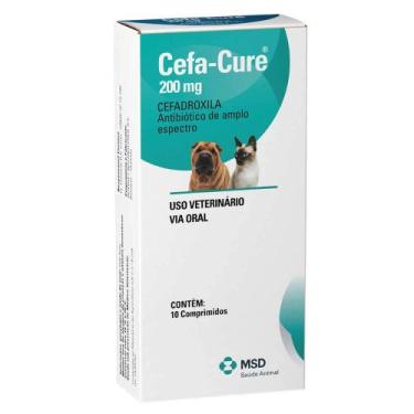 Imagem de Cefa Cure Antibiótico MSD - 200mg