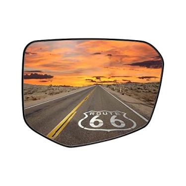 Imagem de Substituição do espelho do passageiro lado direito com aquecimento elétrico adequado para Honda Civic 2016-2021 Envix 2018-2022 Crider 2019-2022, espelho retrovisor convexo