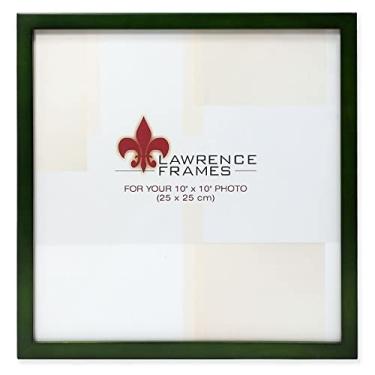 Imagem de Lawrence Frames Coleção de molduras de madeira, 25 x 25 cm, verde