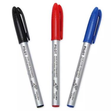 Imagem de Caneta Marcador Permanente 2.0mm CD/DVD Retroprojetor Pilot  Unidade/K