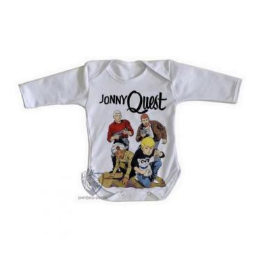 Imagem de body nenê criança roupa bebê manga longa  Jonny Quest turma - Empório 