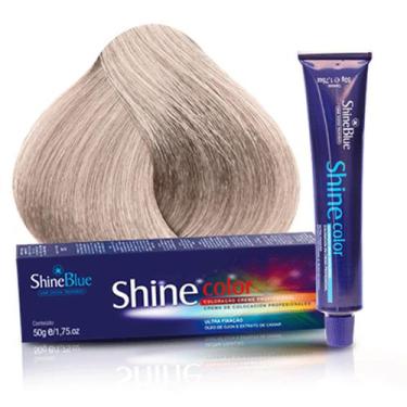 Imagem de Coloração 12.16 Louro Platinado Acinzentado Shine Blue 50g