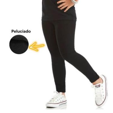 Imagem de Calça Leg Térmica Infantil Juvenil Flanelada Peluciada - Fasciniun Con