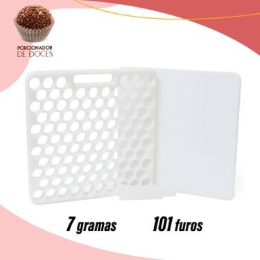 Imagem de Placa Porcionadora Dosadora De Doces Brigadeiro Beijinho 7g - Tribo Sw