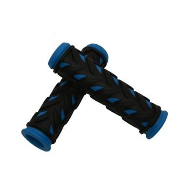 Imagem de Manopla Mtb Slash Preto+Azul - KTR