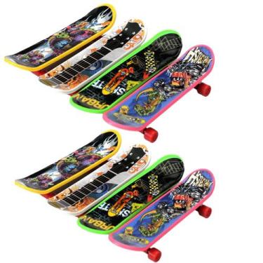 Imagem de 30 Mini Skate de Dedo Lembrancinha Sacolinha Surpresa Festa - VENDEU B
