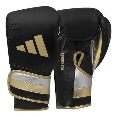Imagem de Luvas de boxe e kickboxing adidas Adi-Speed   501 Pro Black NL, 14 Oz