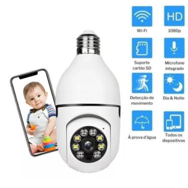 Imagem de Vigilância em tempo real: Câmera Wi-Fi de 360. - CENTER SHOPPY