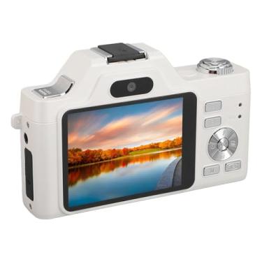 Imagem de Câmera Digital 4K 58MP HD Com Foco Automático, Anti-vibração, Detecção de Rosto, Lente Macro Grande Angular, Zoom Digital 20x, Câmera de Vlogging Com Tela LCD de 2,88 Polegadas