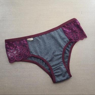 Imagem de Calcinha Mescla com Renda Lateral conforto - Calcinha Ana Vida - brand