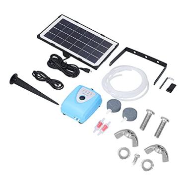 Imagem de Bomba de Oxigênio Solar, Aerador Solar Bomba de Oxigênio Aerador de Oxigênio Bomba de Ar Prático Aerador Solar para Aquário Tanque de Peixes