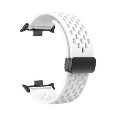 Imagem de Pulseira de Silicone para Xiaomi Band 8 Pro - Pulseira Esportiva com N
