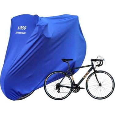 Imagem de Capa Para Bike Caloi 10 Speed Protege Contra Riscos - Mz, Azul